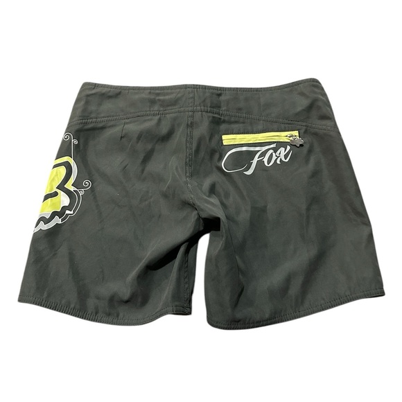Fox Racing Board shorts, like new, girls sz 5 - Picture 2 of 5